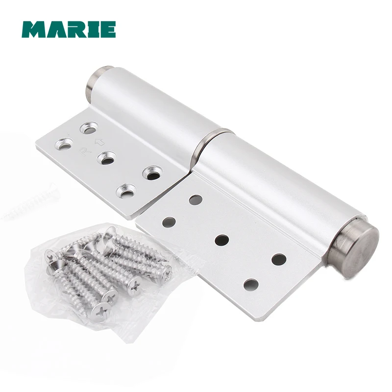 2 PCS SAS005 aluminum spring hinge automatic cabinet door wardrobe hardware and furniture fittings hinge