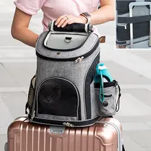 Экономичная воздухопроницаемая переноска для питомцев сумка портативный котенок щенок рюкзак для переноски на открытом воздухе ds99