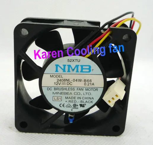 NMB 6020 2408NL-04W-B66 12V 0.21A Cooling Fan | Компьютеры и офис