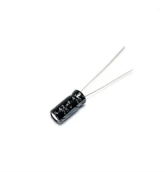 

47UF 25V 105C 5X7mm Aluminum Electrolytic Capacitor 25V47UF radial lead 100pcs