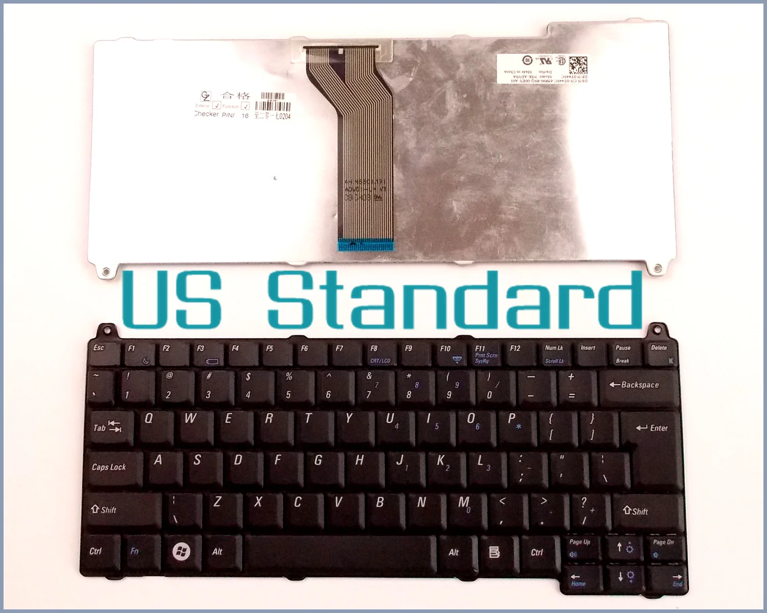 

Английская версия клавиатуры для ноутбука Dell Vostro 1310, 2510, 1510, 1320, 1520, PK1303Q0100PP36L, 0J483C
