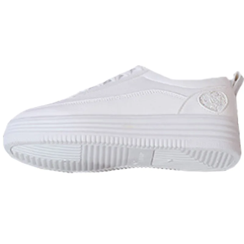 VTOTA/белые туфли Женские кроссовки на платформе из искусственной кожи Zapatillas Mujer