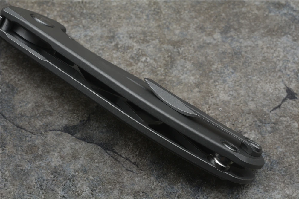 Зеленый шип F95 складной нож D2 лезвие TC4 titanium ручка planar Открытый Охота Кемпинг Сумка инструмент