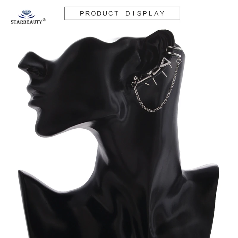 Starbeauty 4 шт./лот три треугольные круглые металлические серьги гвоздики для