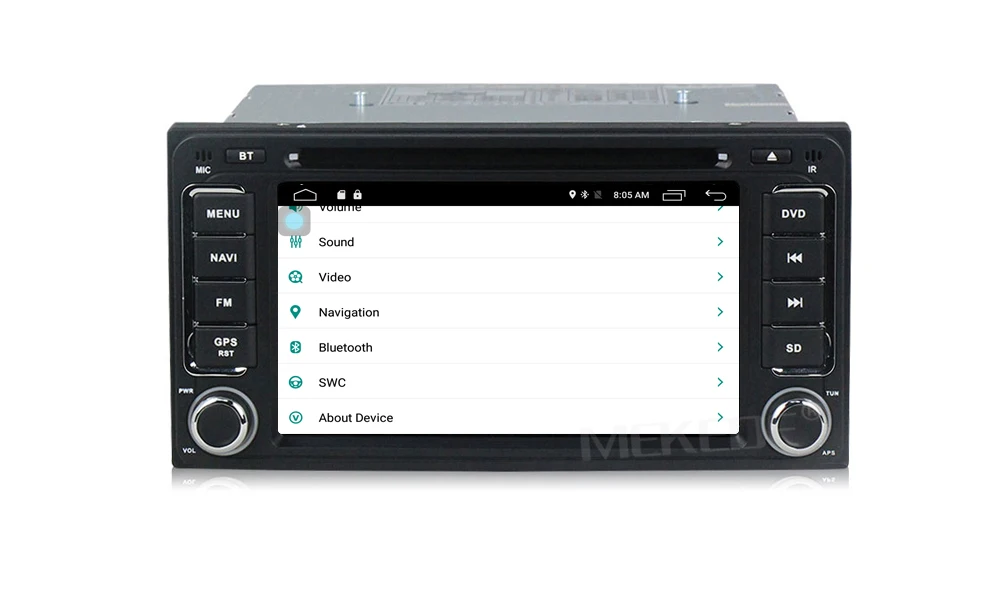 Clearance 2G RAM Android 7.1 2 DIN Car DVD multimedia player for Toyota Terios Old Corolla Camry Prado RAV4 Universal radio wifi 4G lte 6
