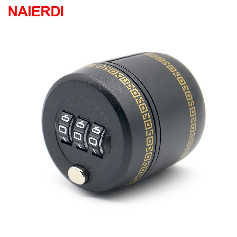 NAIERDI Plastic Bottle Password Lock Combination Lock Wine Stopper Vacuum Plug Device Preservation For Furniture Hardware