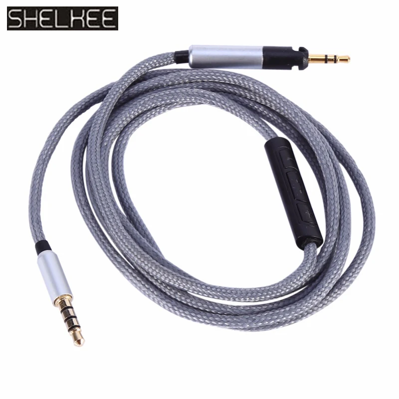SHELKEE High quality Upgrade audio cable cord Line For Sennheiser HD598 HD558 HD518 Headphones