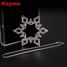 Kayme автомобильные подвески для зеркал заднего вида, украшения с кристаллами, автомобильные аксессуары для подвешивания, автостайлинг, Иисуса авалокитесвара, Будда