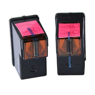 大学 兄弟割引 LM17 LM27 Ink Cartridge Lexmark 17 27 black color X74 X75 プリンタアクセサリ
