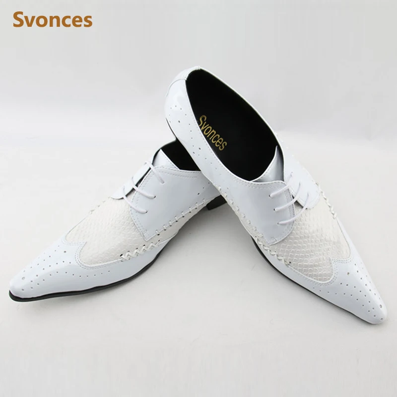 white dressing shoes