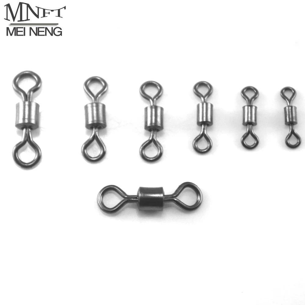 

MNFT 400Pcs 14-6# High Tensile Strength Solid Rings Fishing Connector Stainless Steel Anti Corrosion Fishing Tackle Accessories