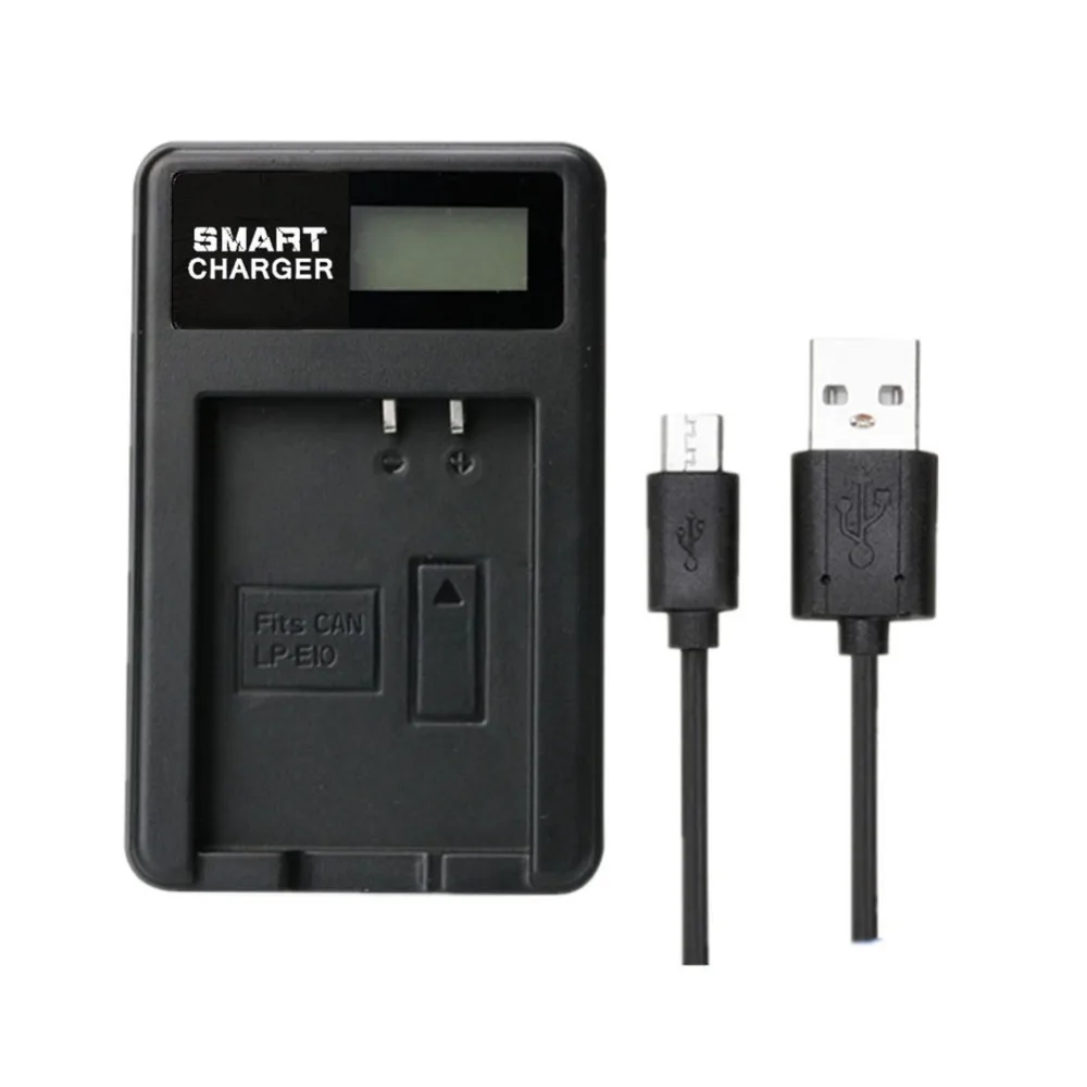 

LP-E10 LPE10 Single Battery Charger for Canon EOS Rebel T3, T5, T6, Kiss X50, Kiss X70, EOS 1100D, EOS 1200D, EOS 1300D