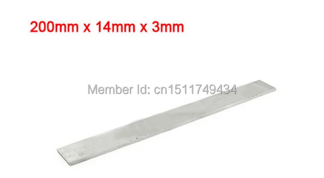

HSS 200mm x 14mm x 3mm Rectangle Lathe Tool Bit Boring Bar Fly Cutter 5pcs