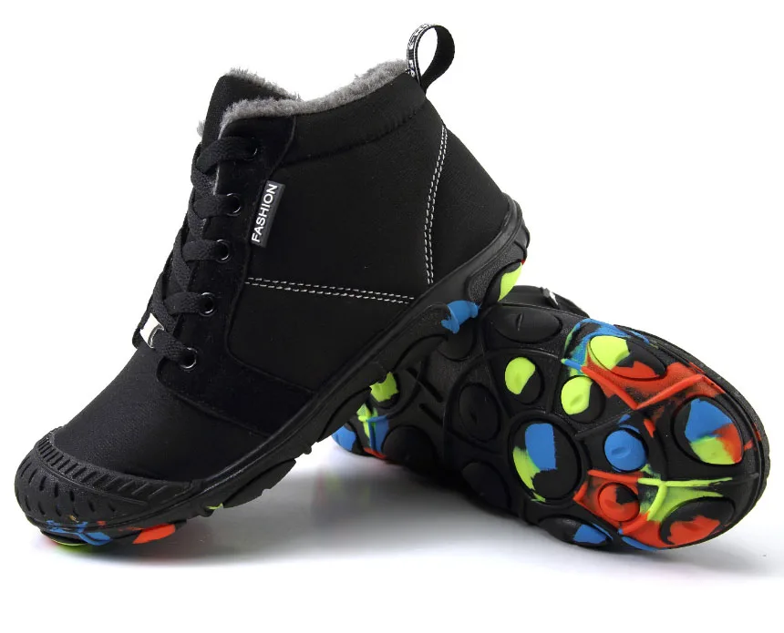 Children's camouflage snow boots-18