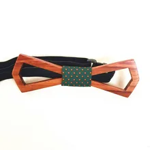 Модная мужская Новинка Деревянная галстук-бабочка вечерние футболки украшения пользовательский стиль