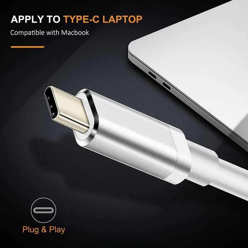 Кабель переходник CABLETIME с USB C HDMI на 4K * 2K конвертер для MacBook Samsung Galaxy S9S8 Note 9 Huawei Тип