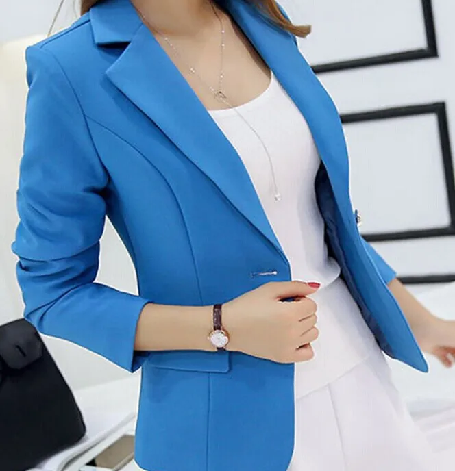 Блейзер для женщин, Новое поступление, женские блейзеры с длинным рукавом, деловой офисный костюм, куртки для женщин, синий, фиолетовый, серый, Blaser Femme* H