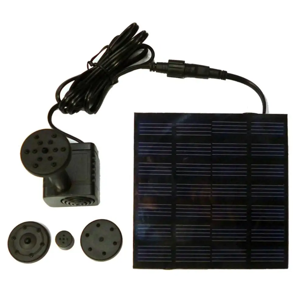 

Solar Water Pump Floating Fountain Garden Fish Tank Miniature Floating Fountain Solar Water Fountain Outdoor Fountain