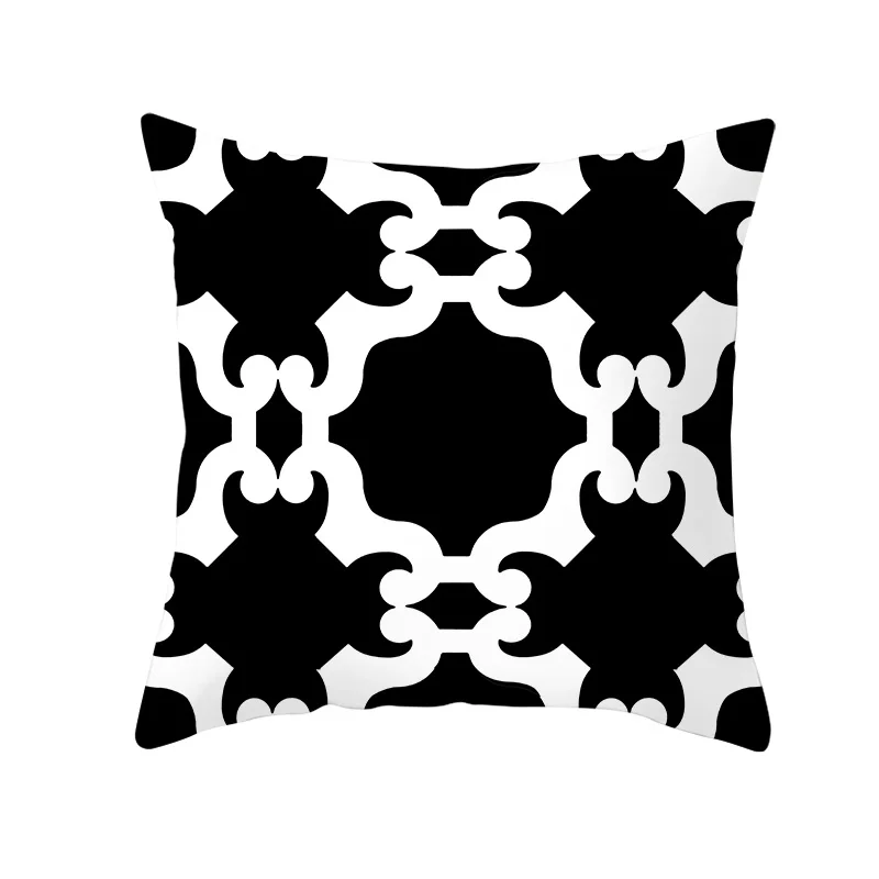 

2019 new style print pillow case 45*45cm square shape pillow cover Home Decorative pillowcase