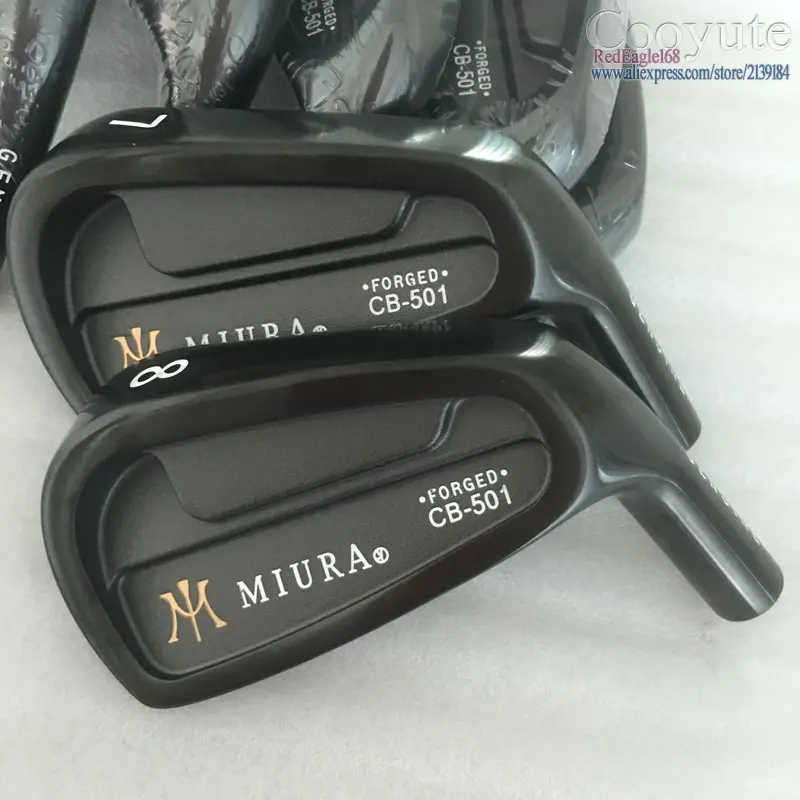 New Cooyute mens Golf heads MIURA CB-501 FORGED Black Golf Irons head set 4-9.P Golf Clubs head noirons shaft Free shipping New Cooyute mens Golf heads MIURA CB-501 FORGED Black Golf Irons head set 4-9.P Golf Clubs head noirons shaft Free shipping