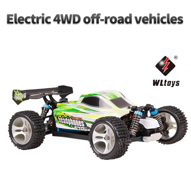 Wltoys A959 B 1:18 Радиоуправляемый автомобиль 2 4G 4WD 70 км/ч высокоскоростной Дрифтерный с