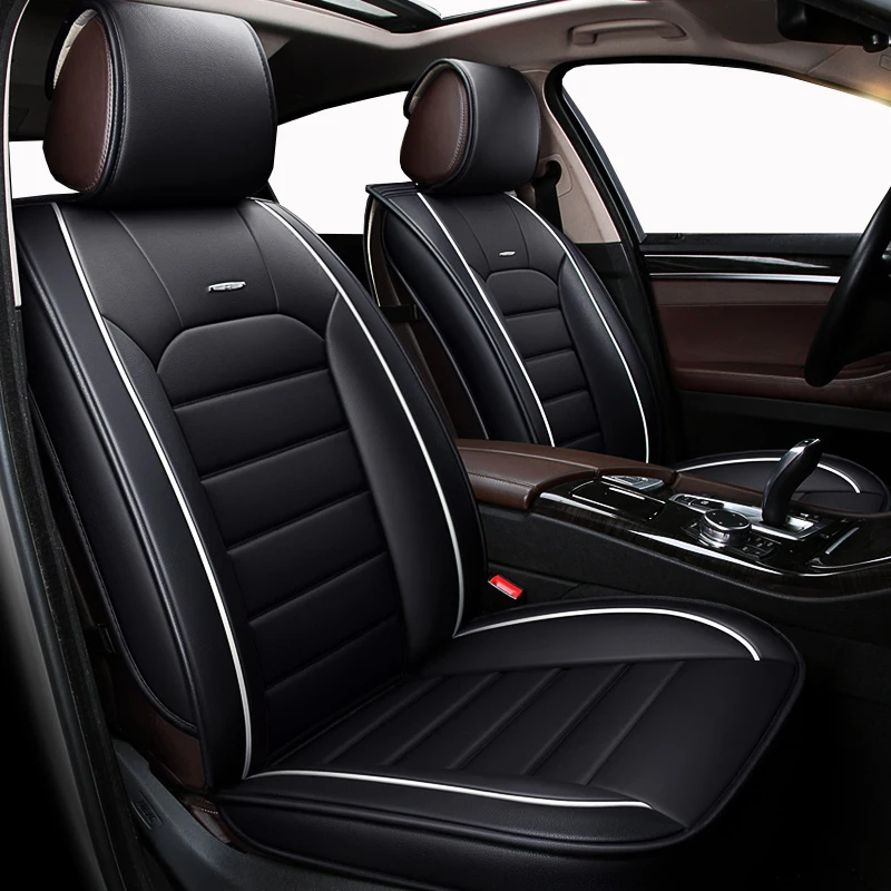 

High quality Leather universal car seat cover for Skoda Octavia Fabia Superb Rapid Yeti Spaceback Joyste Jeti car accessories