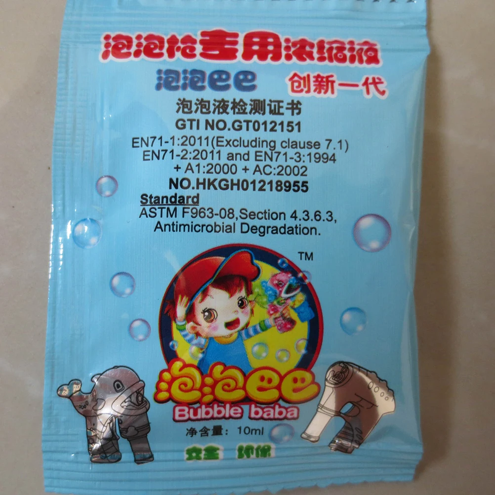 5 bag 10ml 1:7 Soap Bubble Concentrate toy bubbles liquid Children Gazillion soap bubbles water for kids 5 bag 10ml 1:7 Soap Bubble Concentrate toy bubbles liquid Children Gazillion soap bubbles water for kids