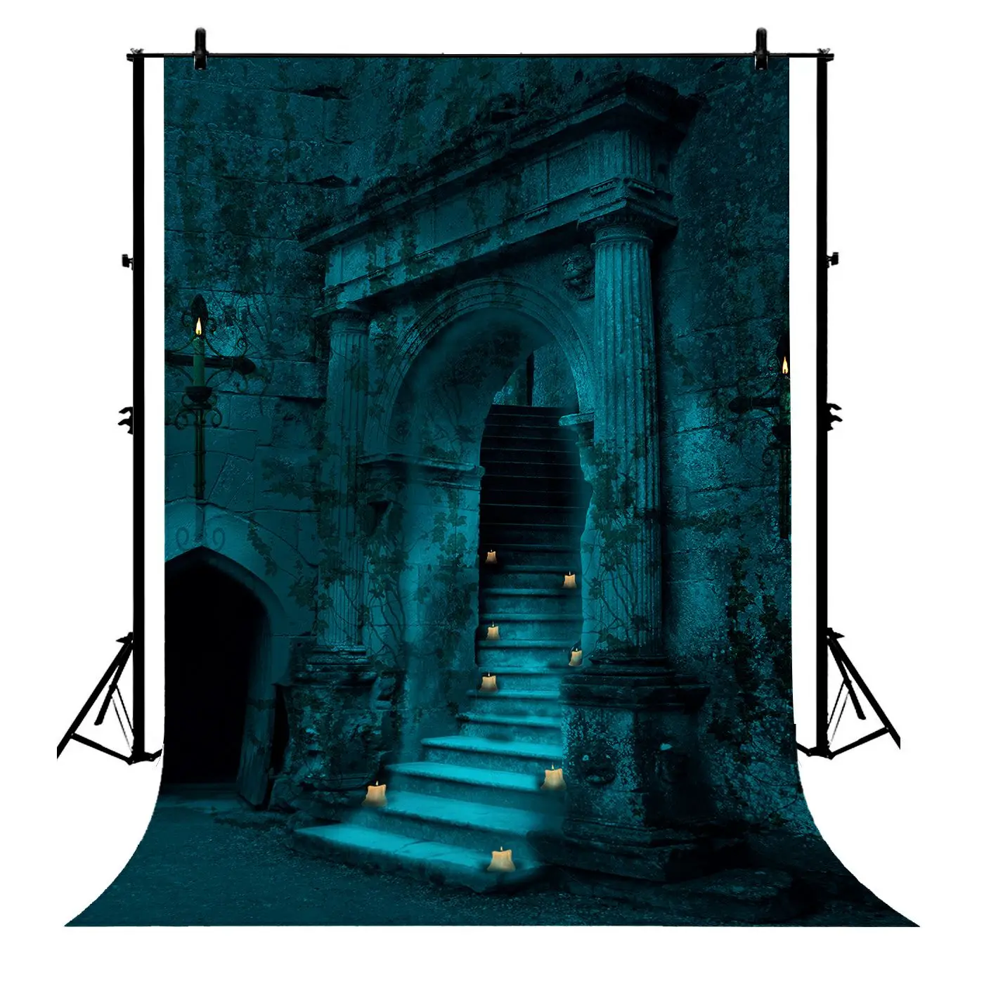 

5x7ft Old Building Polyester Photo Background Portrait Backdrop