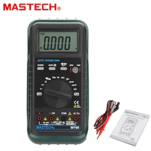 

MASTECH MY68 Handheld LCD Auto/manual Range DMM Digital Multimeter DC AC Voltage Current Ohm Capacitance Frequency Meter