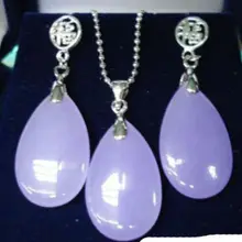 Турецкий Африканский бисер ювелирный набор настоящий фиолетовый драгоценный камень кулон-Амулет ожерелье серьги набор кварцевые тонкие свадебные широкие женские