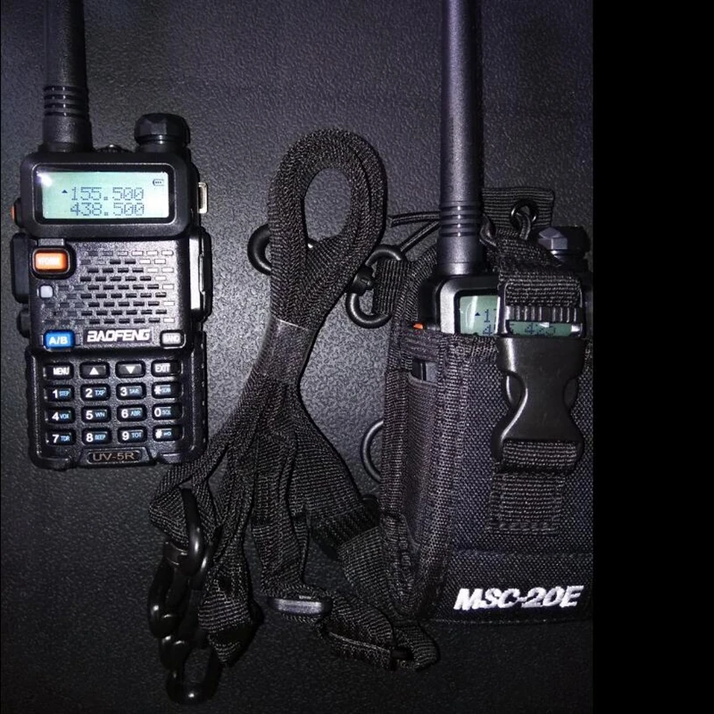 Нейлоновая сумка для walkie talkie 2 way Радио Держатель MSC 20E чехол uhf радио talkie|walkie bag|radio