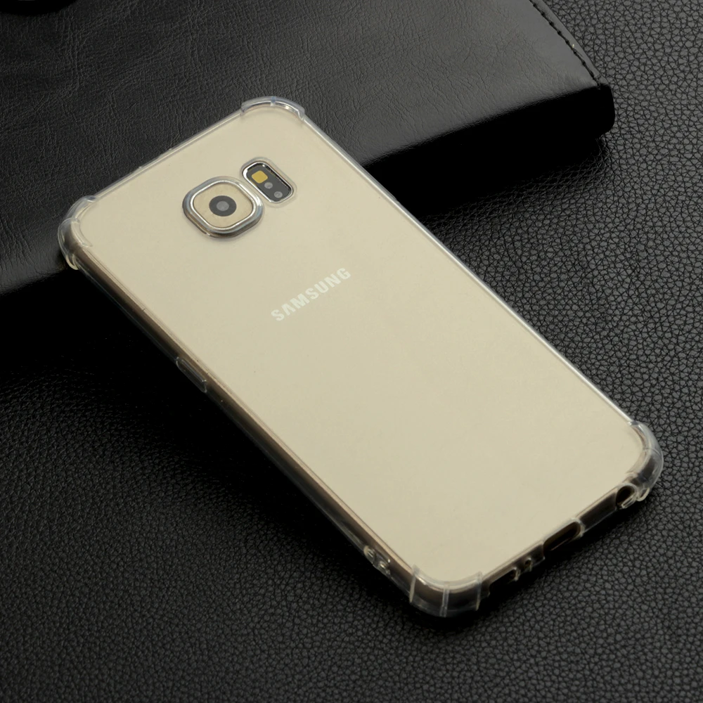 Soft Cover for Samsung Galaxy S6 S 6 Duos G920 G920F G920FD SM-G920F SM-G920FD G920W8 Ultra thin Clear Transparent Silicone Case |