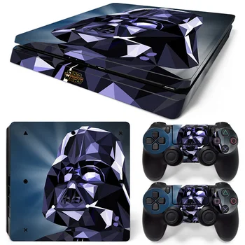 

free drop shipping Cheap and popular design leave series skin sticker for PS4 Slim protective skin #TN-P4S Slim-0044