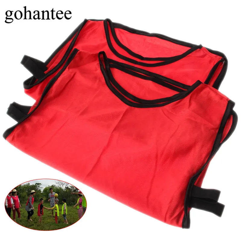 

gohantee 5pcs Soccer Training Vest Tops Solid Color Bandage Soft Vest Tops Children Sports Training Clothes Football /Basketball