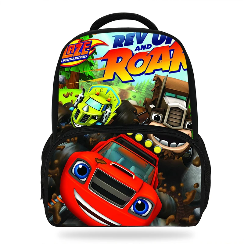 Детские рюкзаки с принтом Blaze And The Monster Machines для мальчиков и девочек подростков