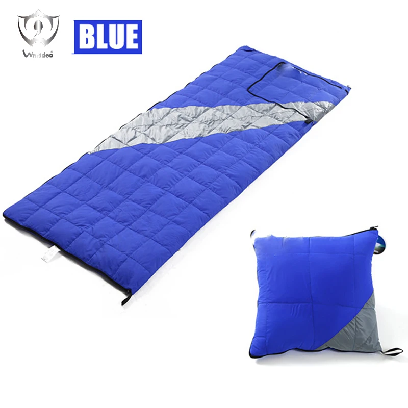 

Wnnideo 1 Person Envelope Bolster Sleeping Bag Camping Hiking Picnic Beach Portable Ultralight Multi-functional ZS6-605
