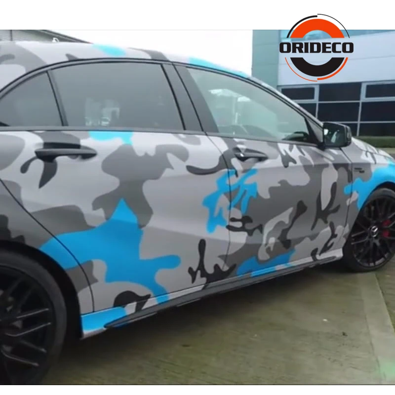 

Hot Sale 5/10/15/20/25/30m Various Camo Vinyl Car Wrap for Full Car Body Decorative Adhesive Wrapping Film with Air Bubble Free