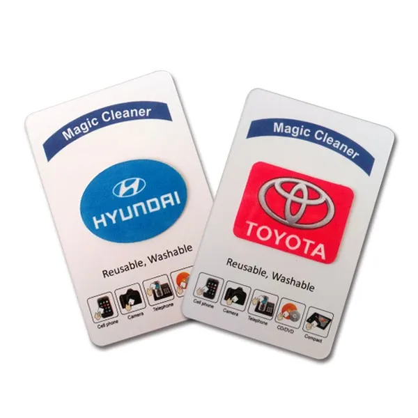 250pcs customized Microfibre mobile sticky screen cleaner wipes,display