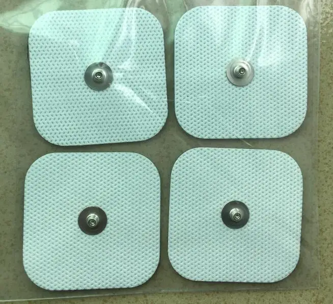 

40pcs Replacement Electrode Pads for Tens EMS Body Muscle Stimulators Massage Self-Adhesive Compex Easy Snap Electrodes