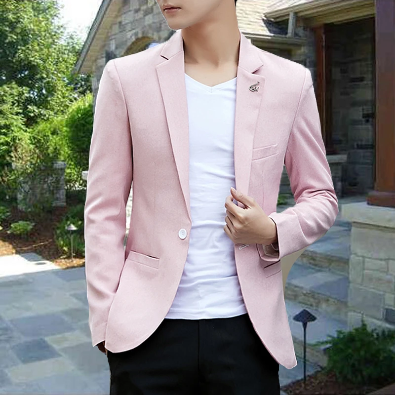 

customSpring and Summer Thin Small Suit for Young Men Korean Edition Handsome and Self-cultivation