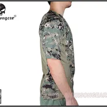 СФР кожи плотные базовые Слои с камуфляжным принтом Футболки для бега EM9167R2 рубашка A2 A1 MC
