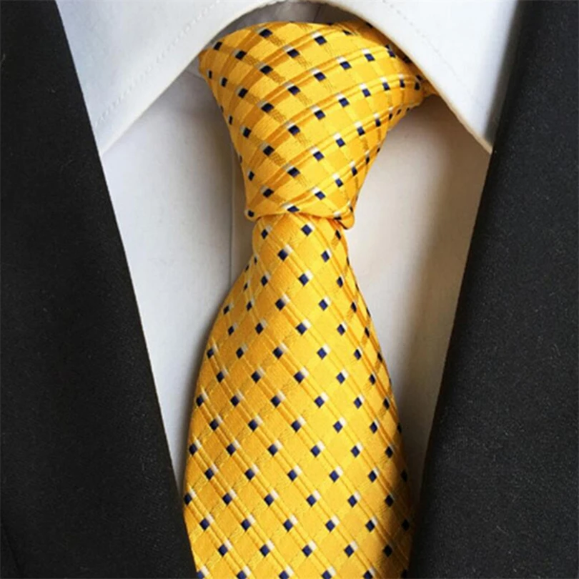 Necktie For Men Fashion Formal Suit Leisure Neckwear Gorbatas Gentlemen Business Casual Striped