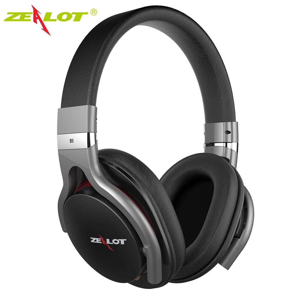 ZEALOT B5 Bluetooth4.0 стерео наушники с микрофоном беспроводная гарнитура разъемом Micro SD