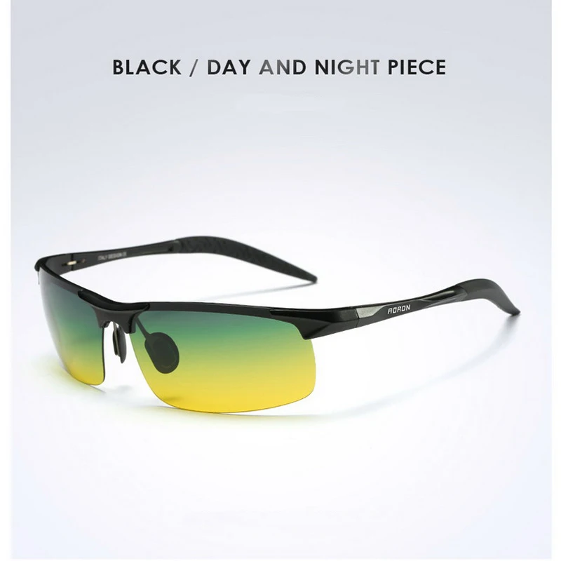 JYJEWEL Aluminum-magnesium alloy glasses day and night men's driving special vision goggles Polarized sunglasses |