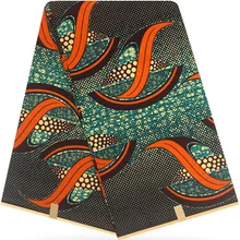 Tissus воск африканская восковая ткань высокого качества ткани для пэчворка африканская Ткань 6 ярдов Хлопок Анкара ткань DF-D13