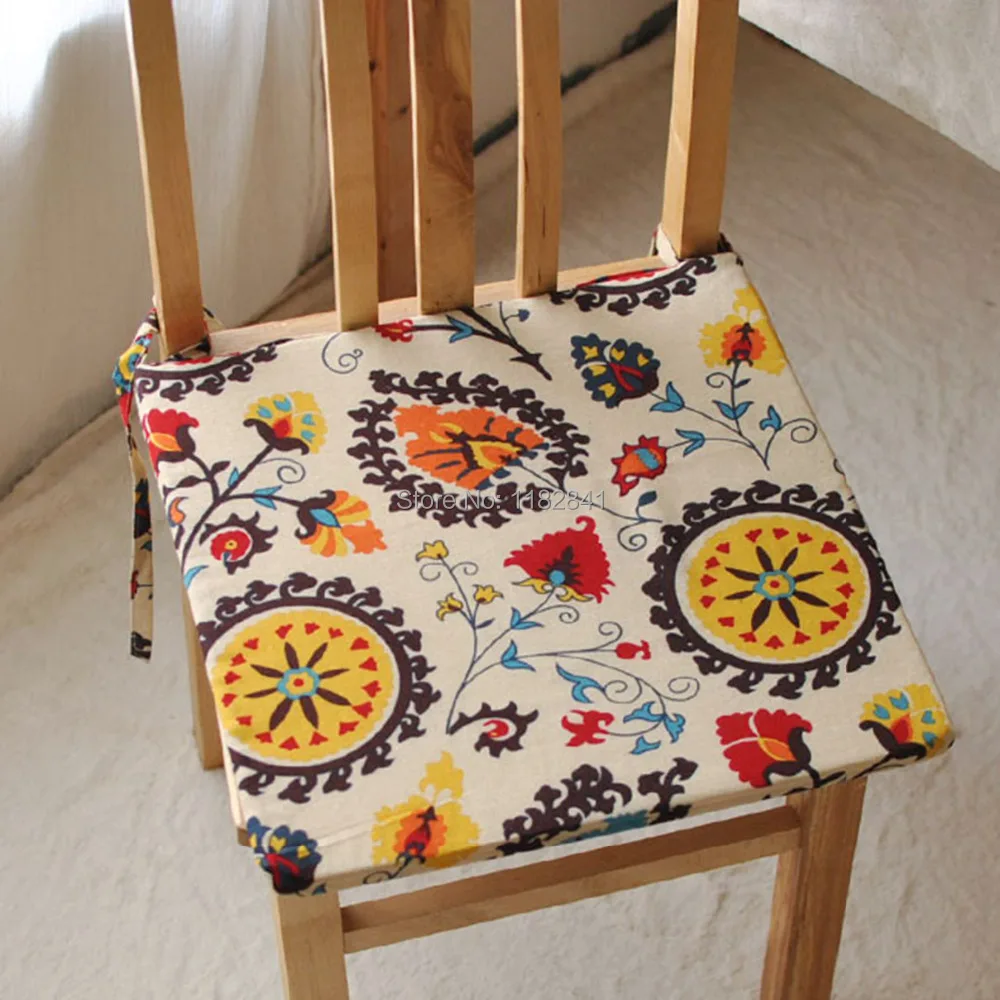 Handmade Household Goods Bohemian Linen Dining Chair Handmade Household Goods Bohemian Linen Dining Chair Cushion Foam Cushions Support Custom Office And Leisure In From Home Garden