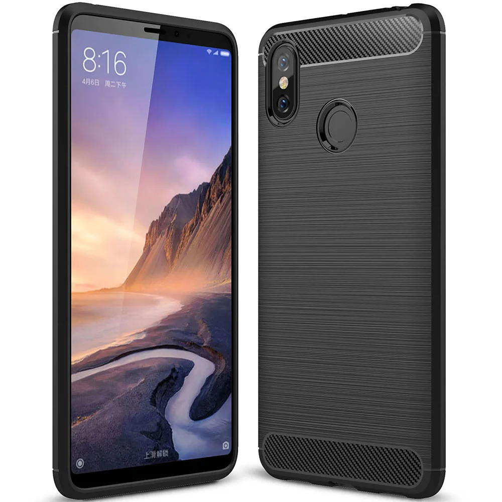 

For Xiaomi Mi Max 3 Case Cover Luxury Shockproof Soft TPU Silicone Back Cover Funda Coque For Xiaomi Mi Max 3