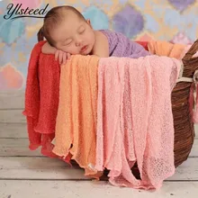 Новорожденный Фотография обертывание s ребенок стрейч вязать вискоза трикотажный аксессуар для обертывания малыша Пеленание младенца фотосессии одеяла новорожденных реквизит