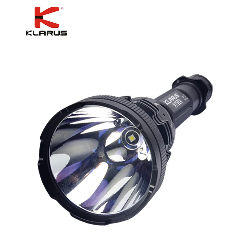 Идеальный KLARUS XT32 CREE XP-L HI V3 светодиодный фонарик 1200лм с 2 батареями 18650 для охоты, туризма, кемпинга