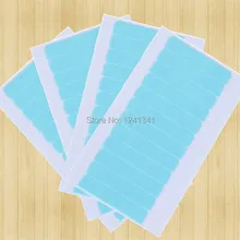 2 листа 24 шт 4x0,8 см Высокое качество сильная супер лента для волос для кожи уток pu сетка для наращивания волос парик кружева через CPAM